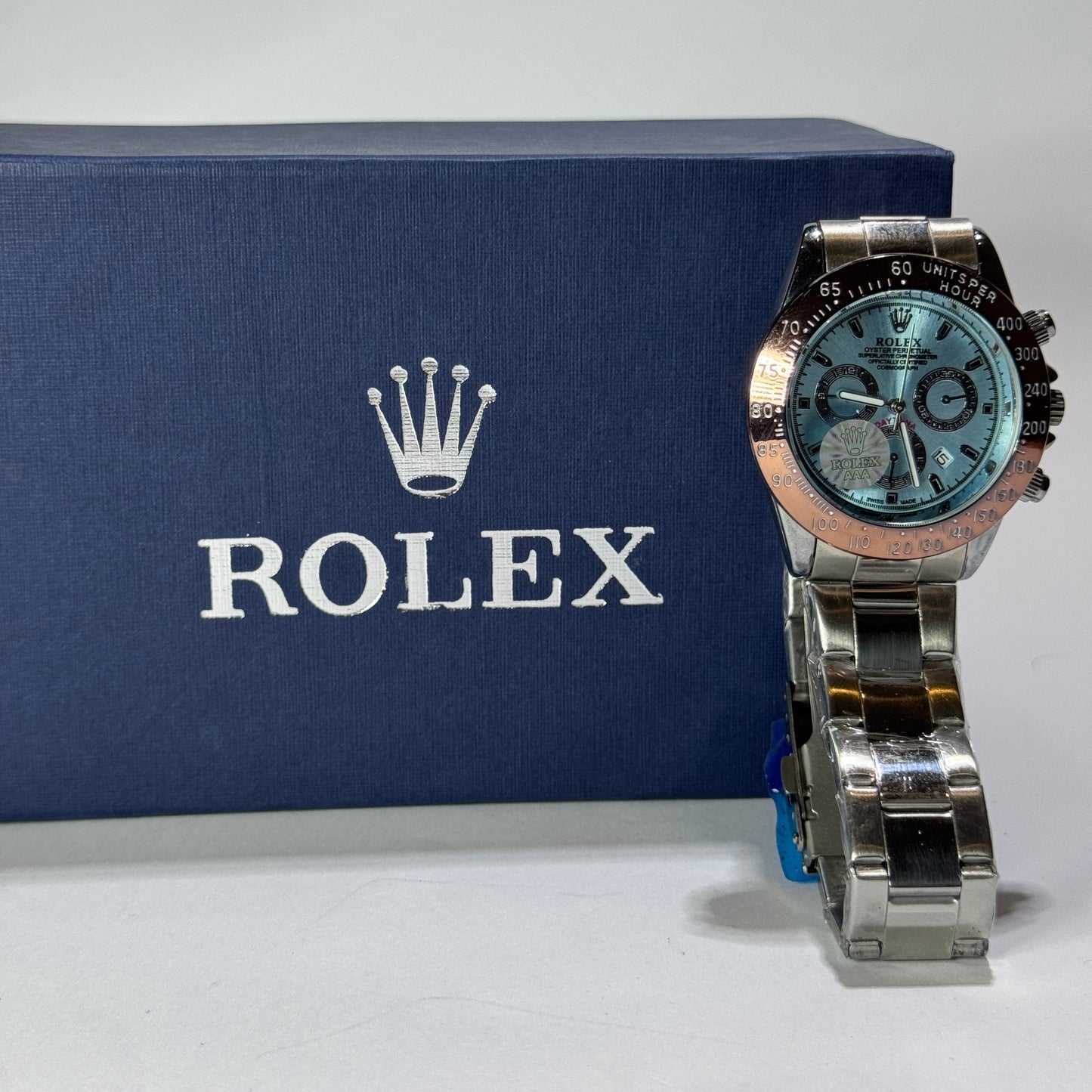 Rolex premium watch Tiffany color with date & Premium box